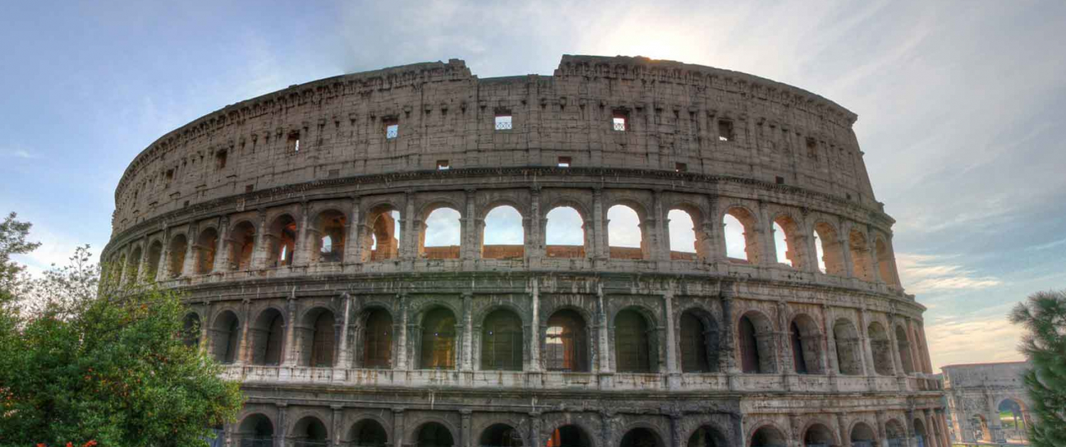 The Colloseum in Rome, Italy