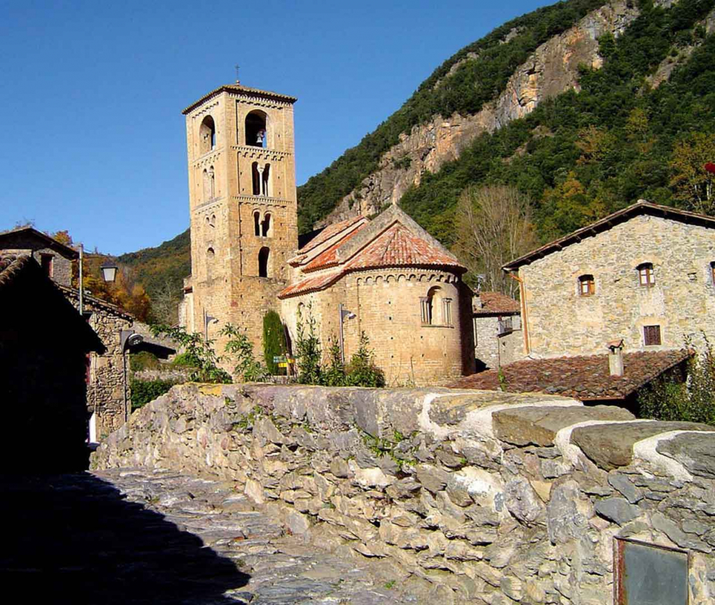 Italian village church